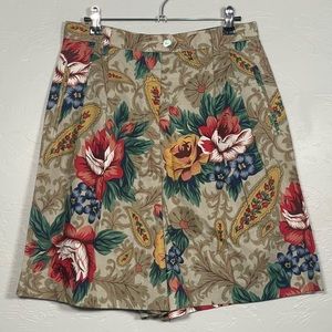 Floral Retro Shorts by Breeches